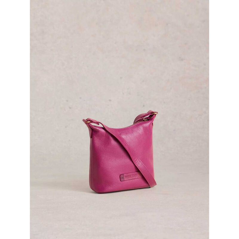 White Stuff Mini Fern Leather Crossbody image number 3